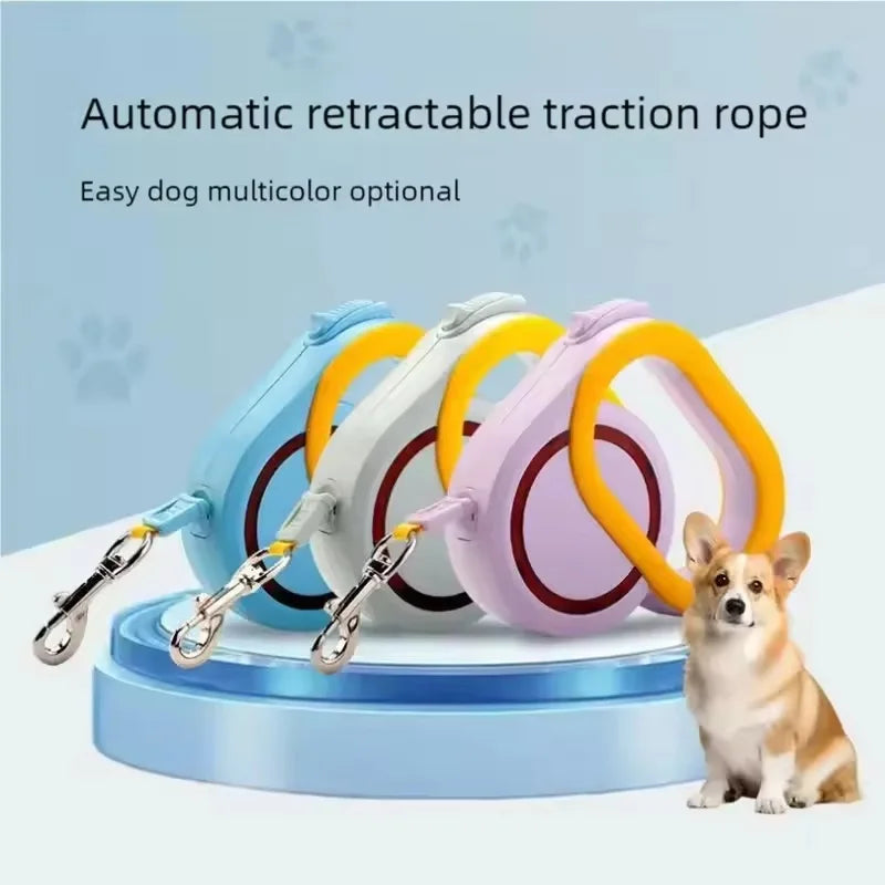 Automatic Retractable Dog Leash | Brake & Lock Safety System | 3m & 5m